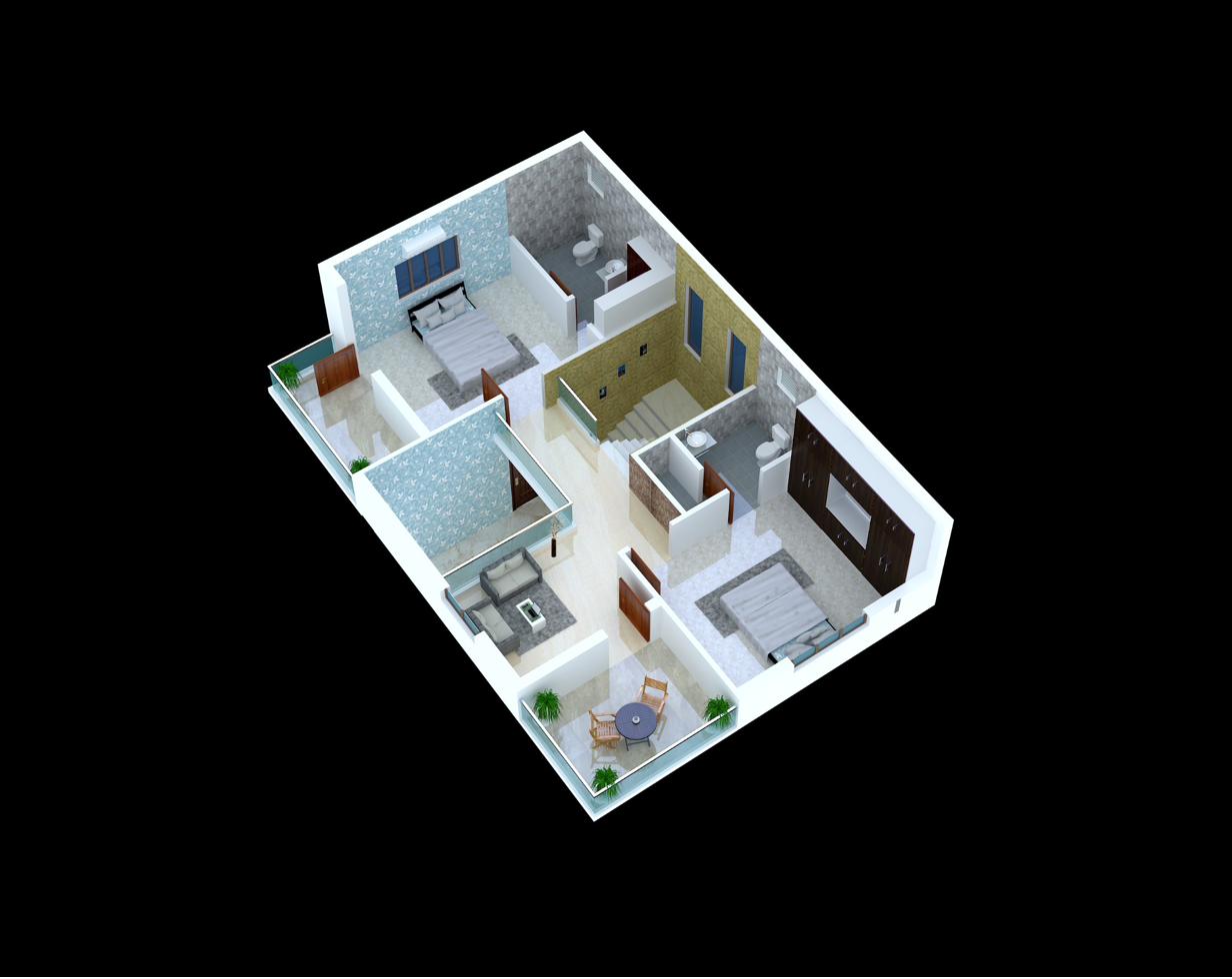 Duplex West — First Floor